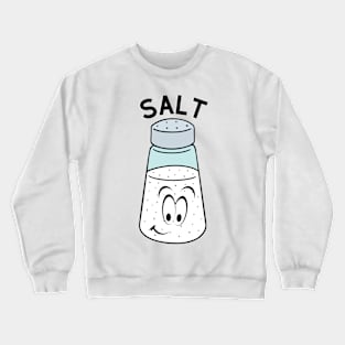 Salt kitchen label sticker Crewneck Sweatshirt